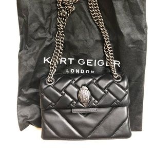Kurt Geiger Mini Kensington Quilted Leather Bag